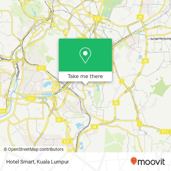 Hotel Smart map