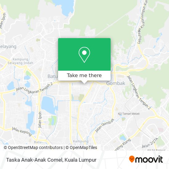 Taska Anak-Anak Comel map