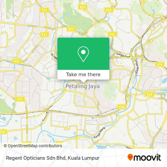 Regent Opticians Sdn Bhd map