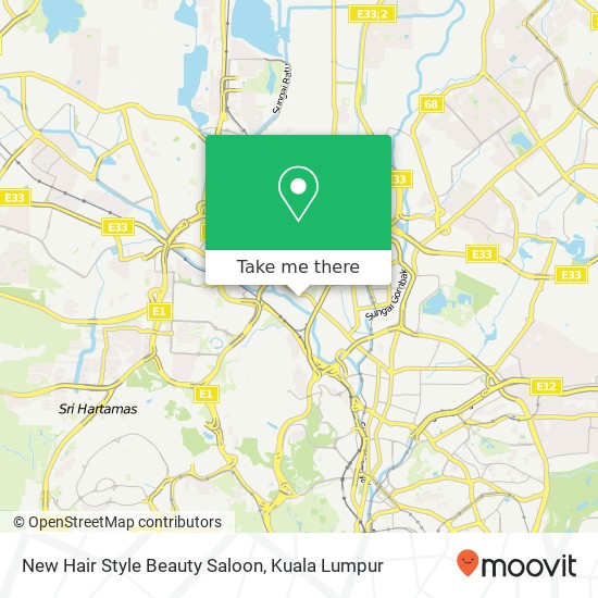 New Hair Style Beauty Saloon map