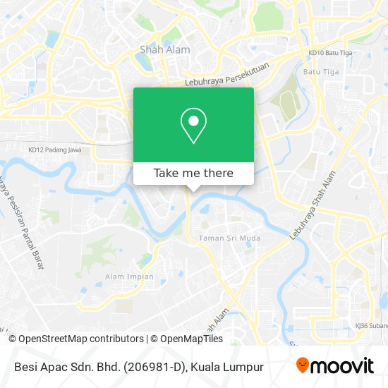 Besi Apac Sdn. Bhd. (206981-D) map