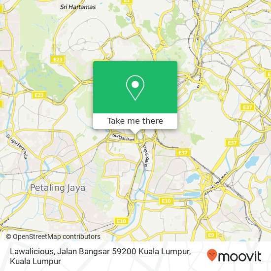 Lawalicious, Jalan Bangsar 59200 Kuala Lumpur map