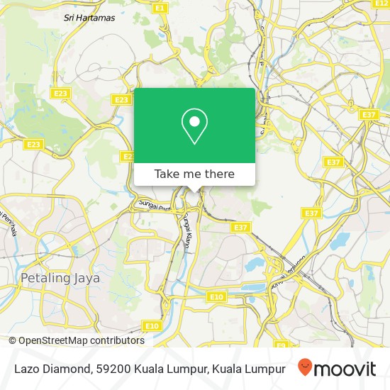 Lazo Diamond, 59200 Kuala Lumpur map