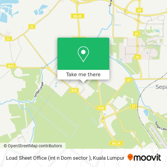 Load Sheet Office (int n Dom sector ) map