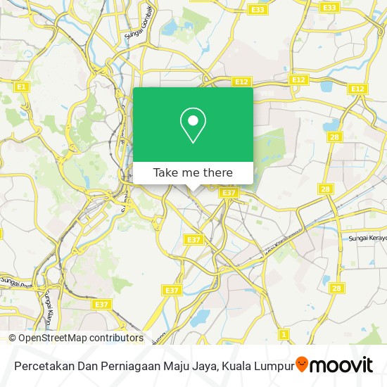 Percetakan Dan Perniagaan Maju Jaya map