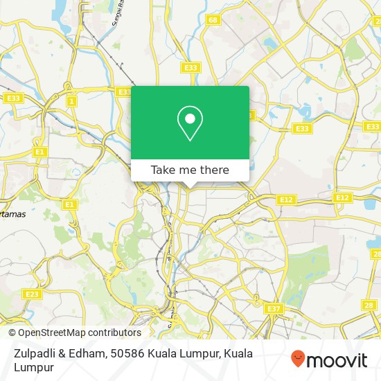 Zulpadli & Edham, 50586 Kuala Lumpur map