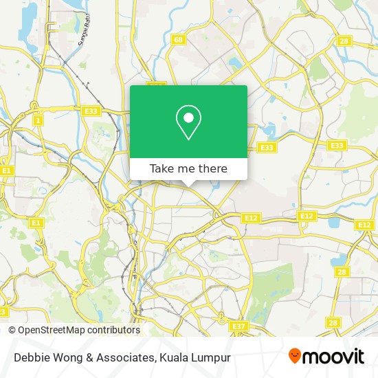 Debbie Wong & Associates map