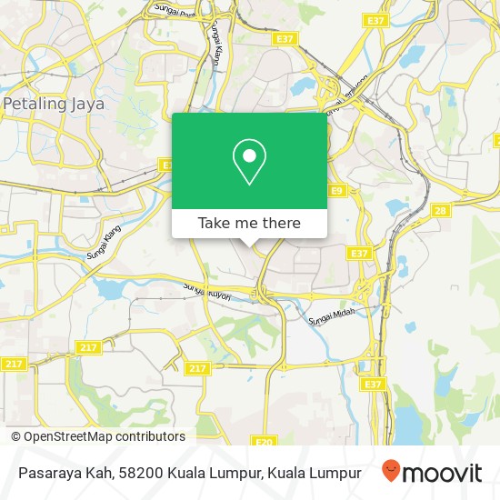 Pasaraya Kah, 58200 Kuala Lumpur map