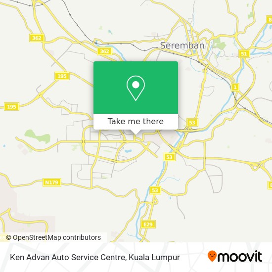 Ken Advan Auto Service Centre map