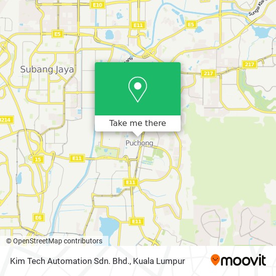 Kim Tech Automation Sdn. Bhd. map