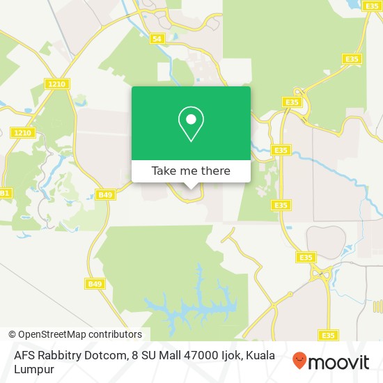 AFS Rabbitry Dotcom, 8 SU Mall 47000 Ijok map