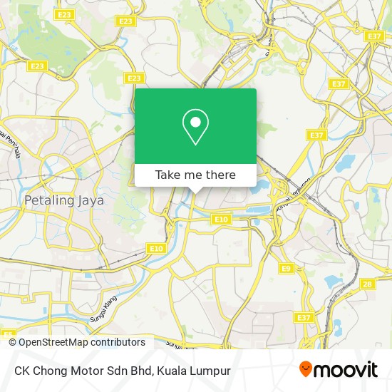 CK Chong Motor Sdn Bhd map