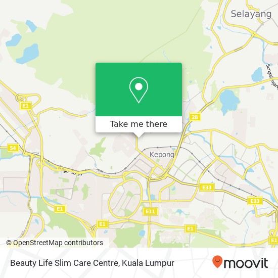 Beauty Life Slim Care Centre map