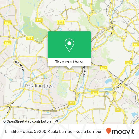 Peta Lil Elite House, 59200 Kuala Lumpur
