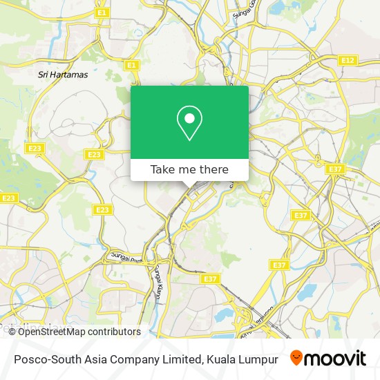 Posco-South Asia Company Limited map