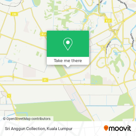 Sri Anggun Collection map