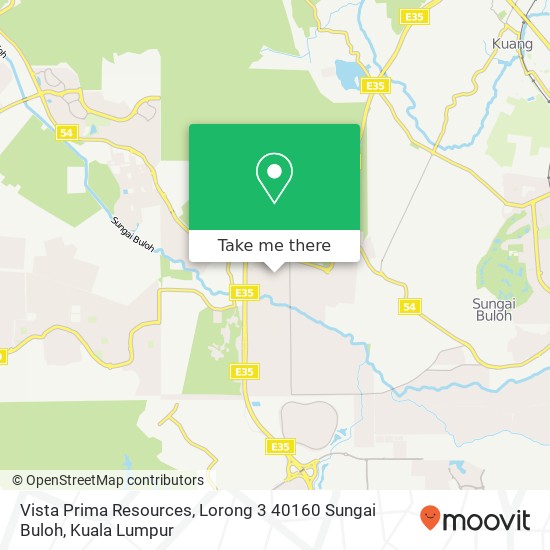 Vista Prima Resources, Lorong 3 40160 Sungai Buloh map