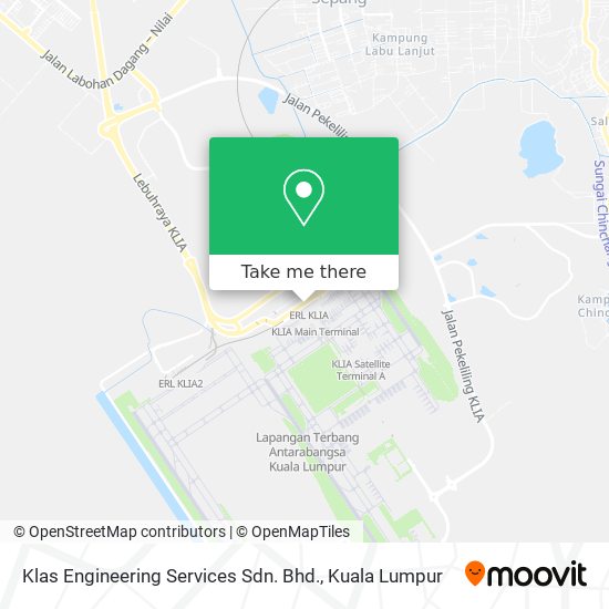 Klas Engineering Services Sdn. Bhd. map