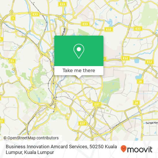 Business Innovation Amcard Services, 50250 Kuala Lumpur map