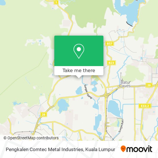 Pengkalen Comtec Metal Industries map