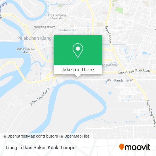 Liang Li Ikan Bakar map
