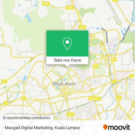 Macgad Digital Marketing map