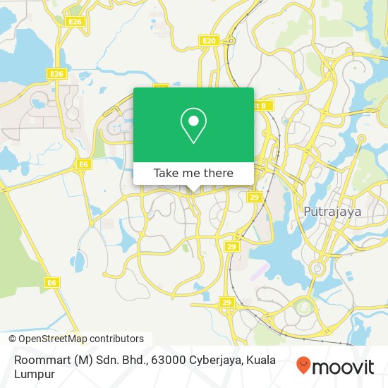 Roommart (M) Sdn. Bhd., 63000 Cyberjaya map