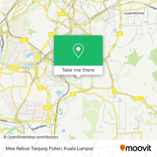Mee Rebus Tanjung Puteri map