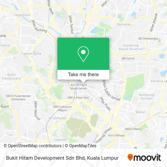Bukit Hitam Development Sdn Bhd map
