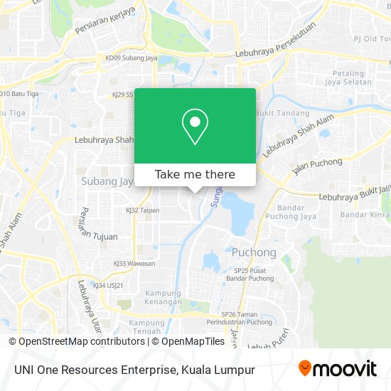 UNI One Resources Enterprise map