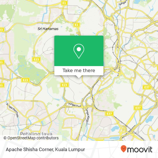 Apache Shisha Corner map