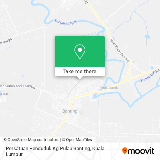 Persatuan Penduduk Kg Pulau Banting map