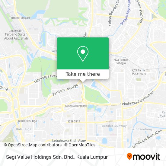 Segi Value Holdings Sdn. Bhd. map