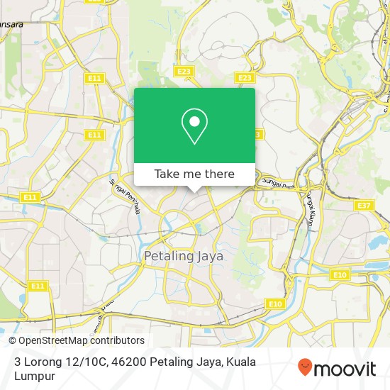 3 Lorong 12 / 10C, 46200 Petaling Jaya map