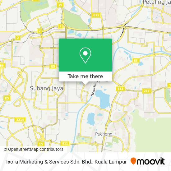 Ixora Marketing & Services Sdn. Bhd. map