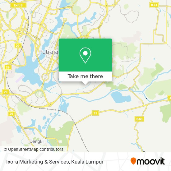 Ixora Marketing & Services map