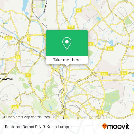 Restoran Damai R N R map