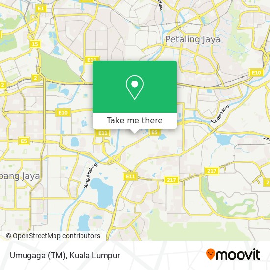 Umugaga (TM) map