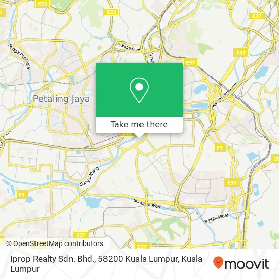 Iprop Realty Sdn. Bhd., 58200 Kuala Lumpur map