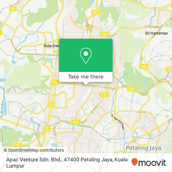 Apac Venture Sdn. Bhd., 47400 Petaling Jaya map