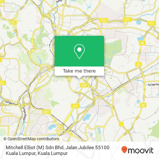 Mitchell Elliot (M) Sdn Bhd, Jalan Jubilee 55100 Kuala Lumpur map