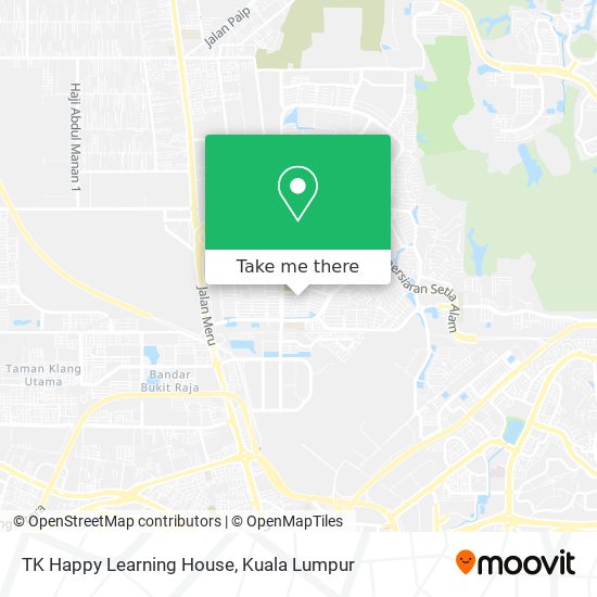 TK Happy Learning House map