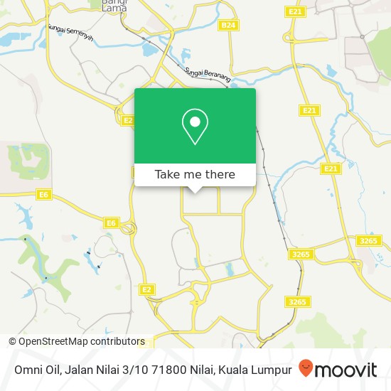 Omni Oil, Jalan Nilai 3 / 10 71800 Nilai map