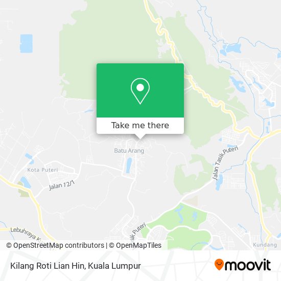 Kilang Roti Lian Hin map