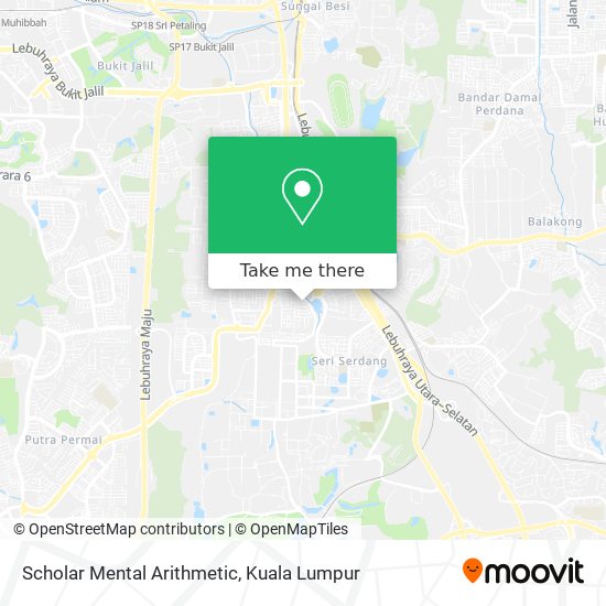 Scholar Mental Arithmetic map