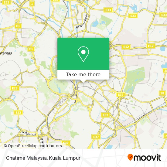 Chatime Malaysia map