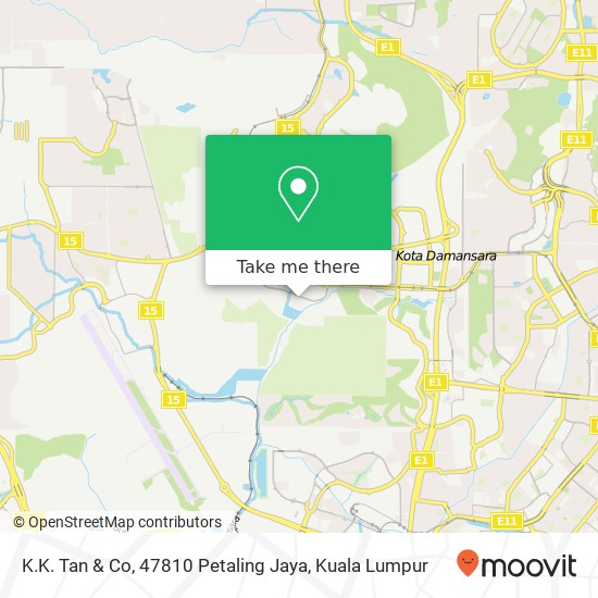 K.K. Tan & Co, 47810 Petaling Jaya map