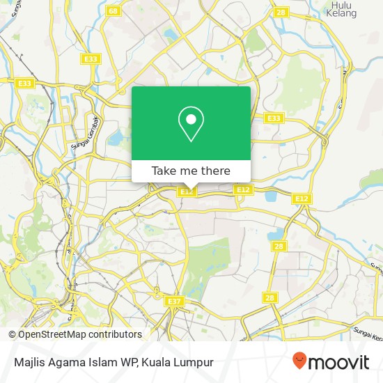 Majlis Agama Islam WP map