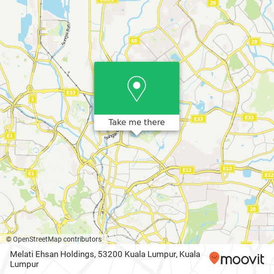 Melati Ehsan Holdings, 53200 Kuala Lumpur map