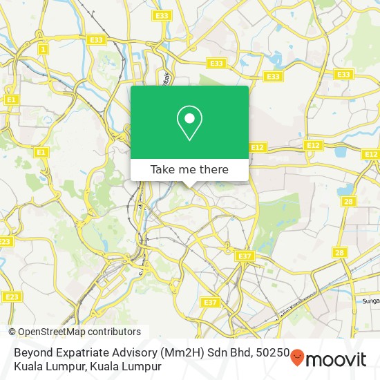 Beyond Expatriate Advisory (Mm2H) Sdn Bhd, 50250 Kuala Lumpur map